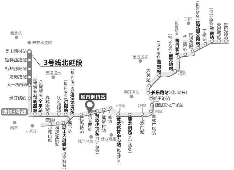杭州地铁3号线最新进展,杭州地铁3号线最新进展，建设进展顺利，未来展望令人期待