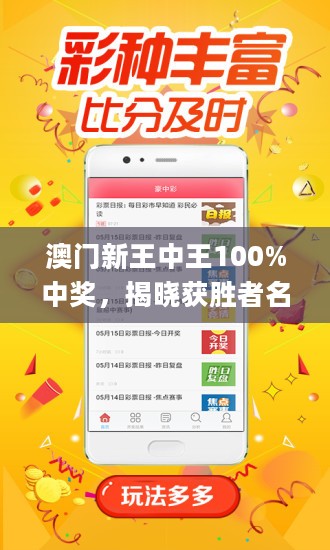 澳门王中王100%正确,澳门王中王，揭秘100%正确的秘密